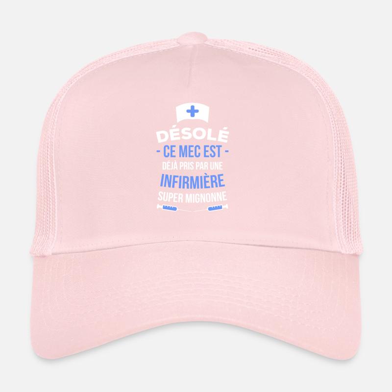 Infirmière : déjà pris ! Casquette trucker 
