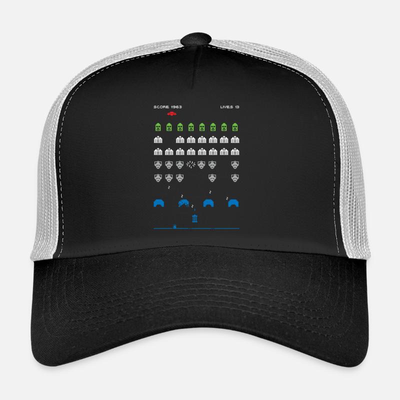 Who Invaders - Trucker Cap - black/stone grey