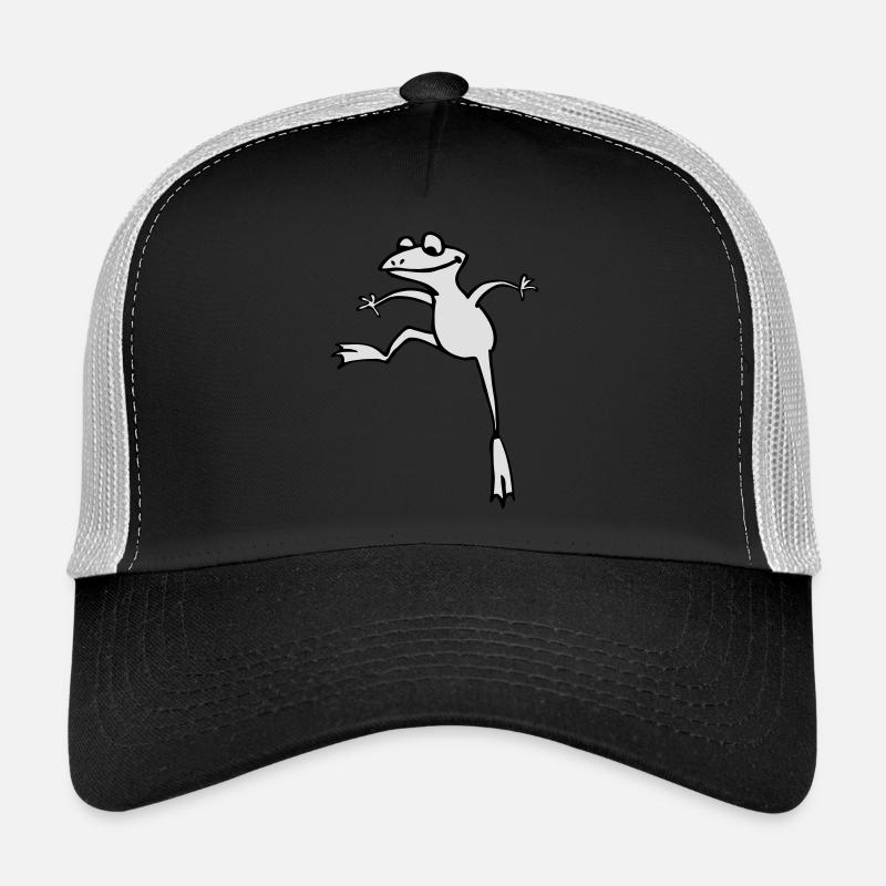 frosch - Trucker Cap - Schwarz/Steingrau