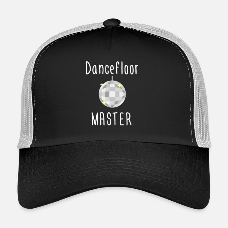 Dancefloor Master - Casquette trucker  - noir/gris pierre
