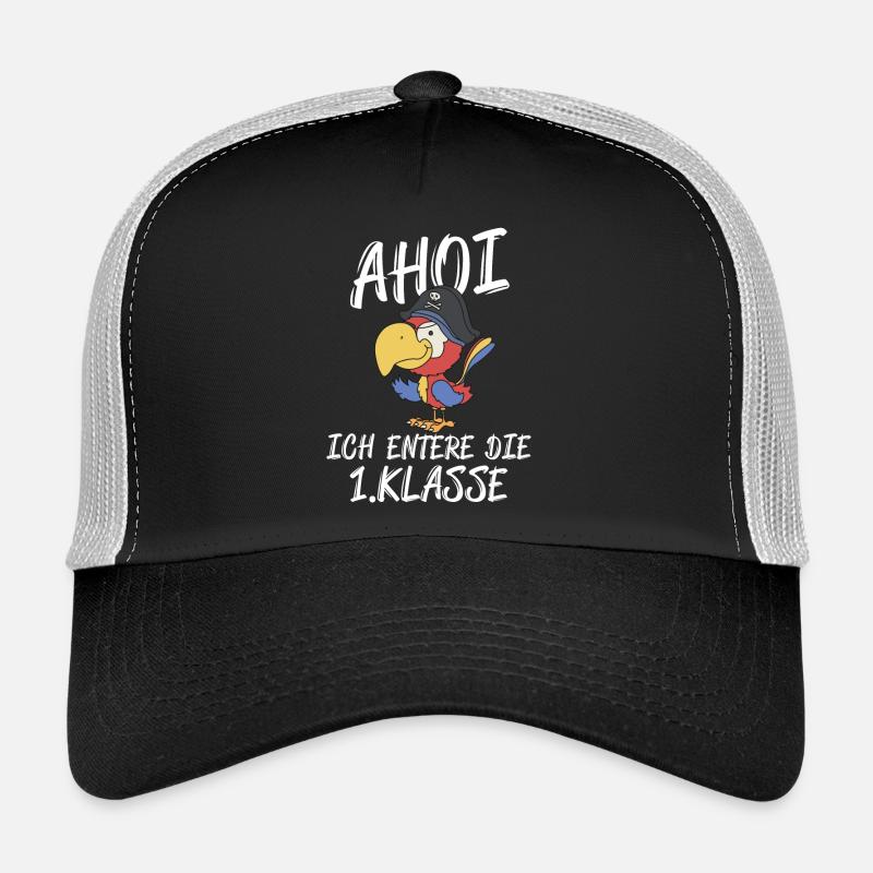 Papagei Schulanfänger Trucker Cap
