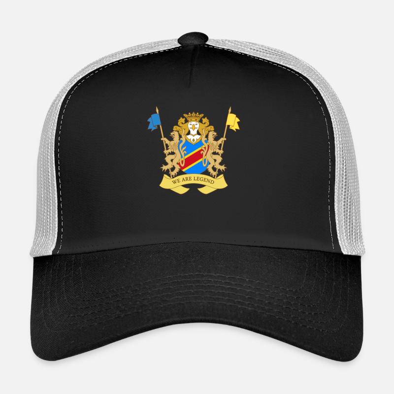 BLAZON DRC - Trucker Cap - black/stone grey