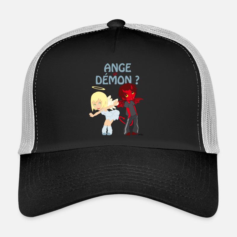 Ange ou démon ? Casquette trucker 