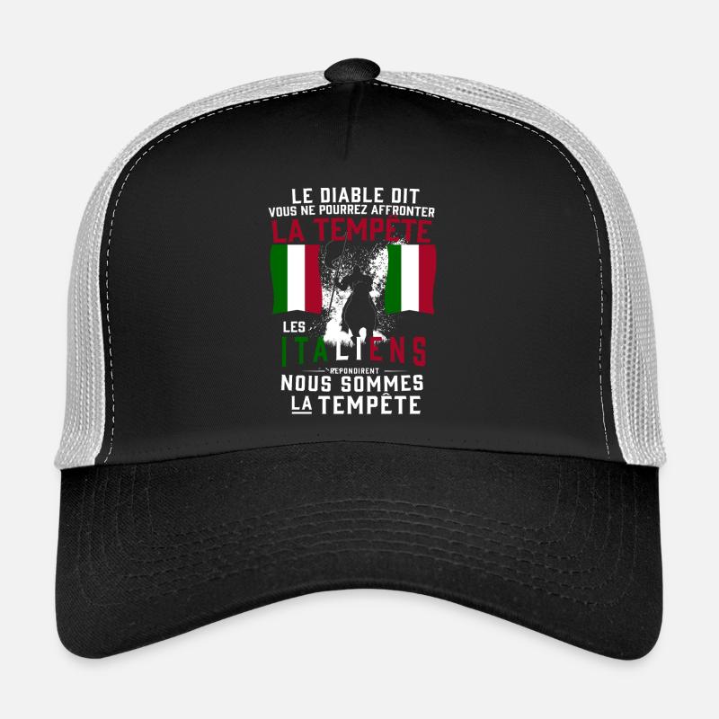 Tempête Italiens Casquette trucker 