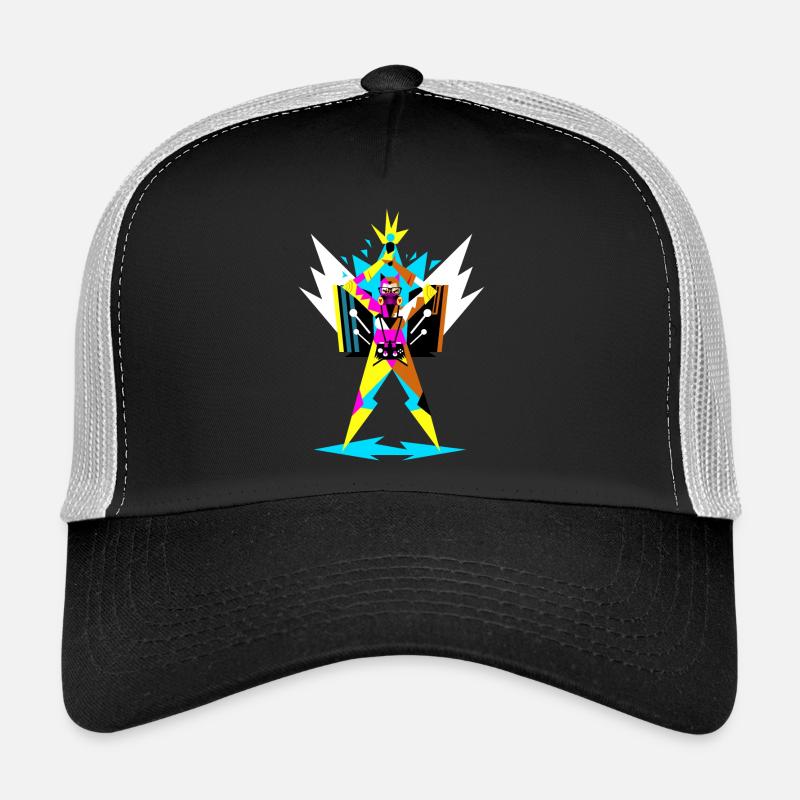 gamepijama - Trucker Cap - black/stone grey
