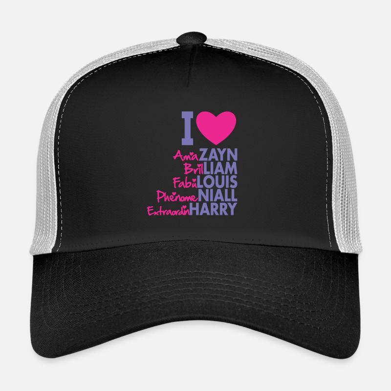 I Heart 1D Trucker Cap