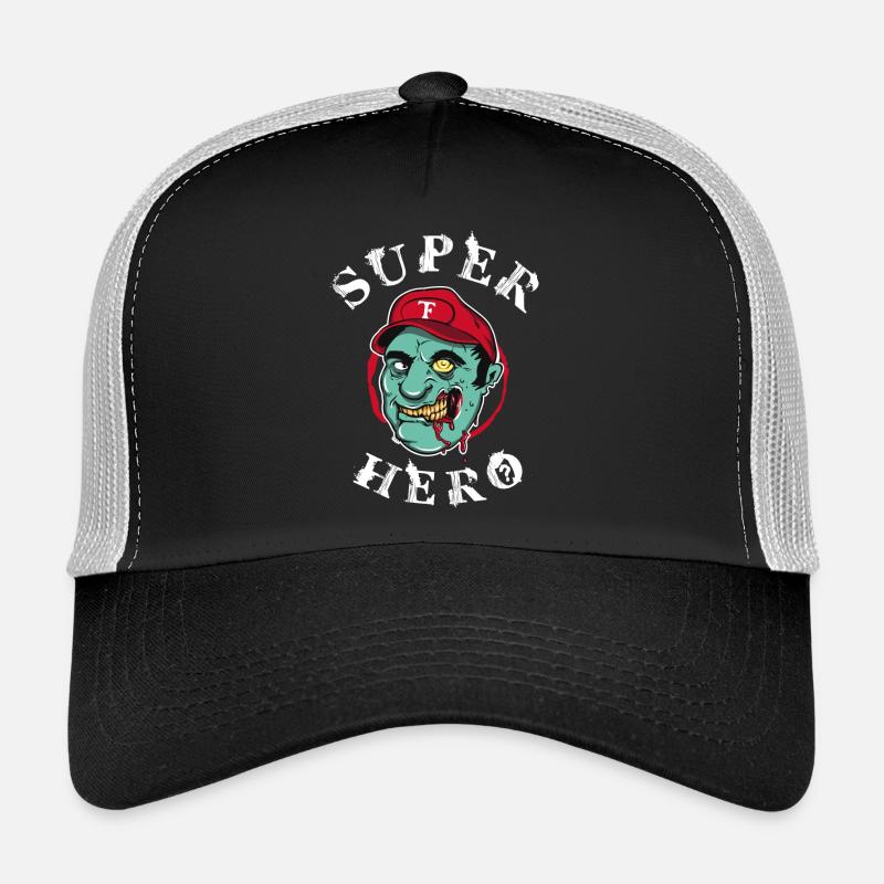 Superheld Zombie Trucker Cap