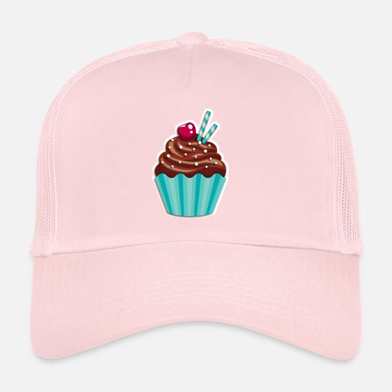 Cupcake - Muffin - Donut - Eis - Schokolade - DD Casquette trucker 