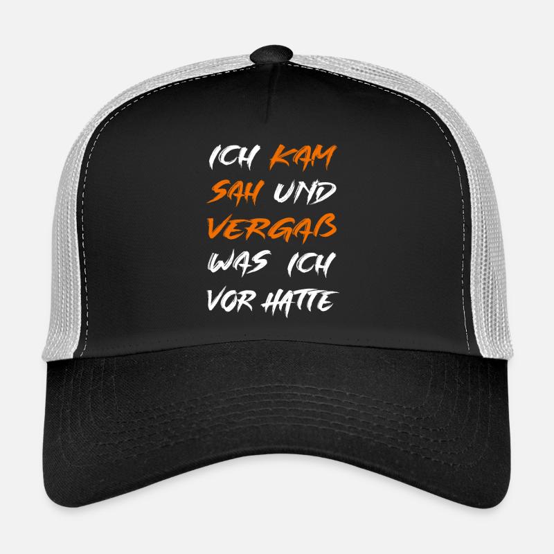 Ich kam sah und vergaß Trucker Cap
