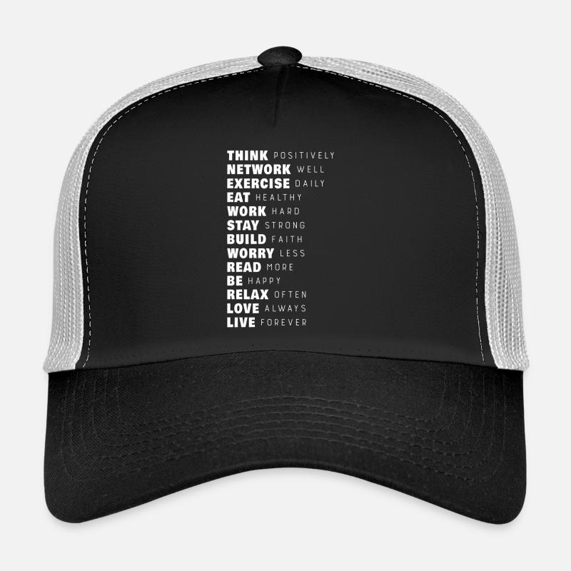 Think Positively Trucker Cap