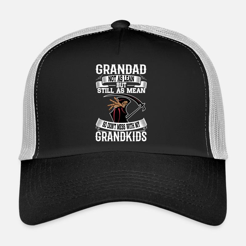 Grandad - Trucker Cap - black/stone grey