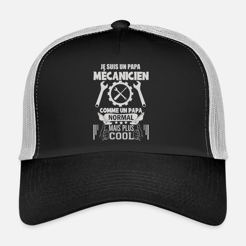 Papa mécanicien Casquette trucker 
