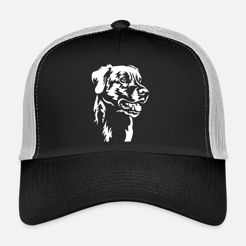Labrador Kopf "Black Edition" Trucker Cap