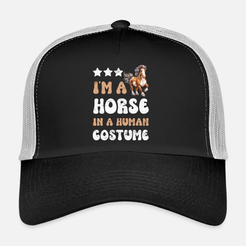 Chevaux à cheval Casquette trucker 