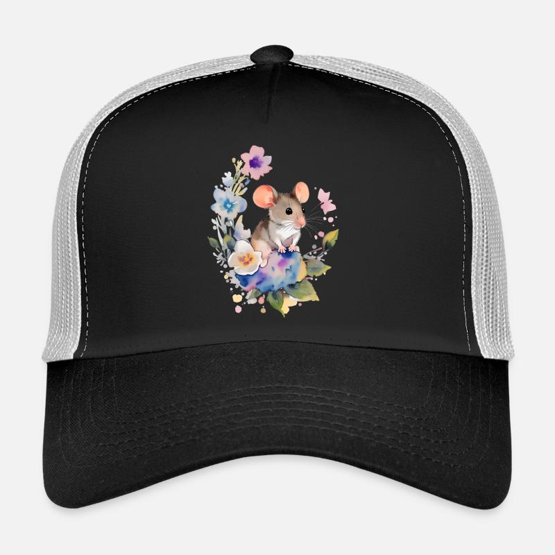 Little Mouse - Trucker Cap - black/stone grey