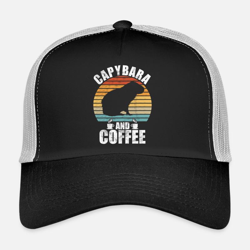 Capybara Zootier Design Trucker Cap