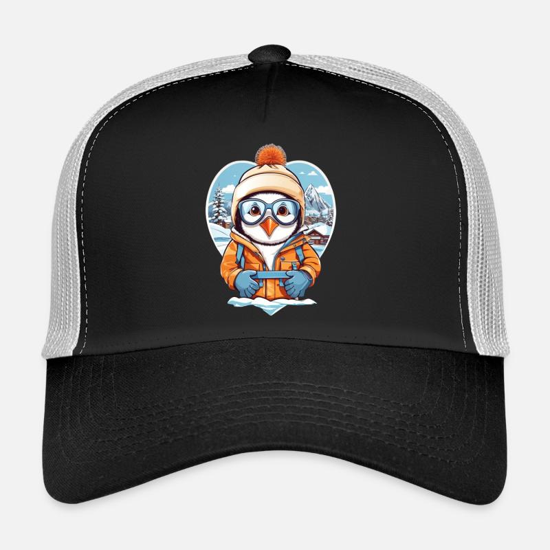 Cute Penguin Trucker Cap