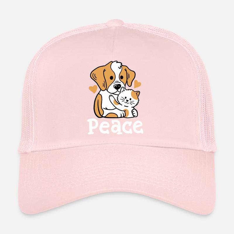 Katze und Hund Trucker Cap