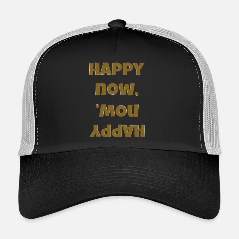 heureux maintenant Casquette trucker 