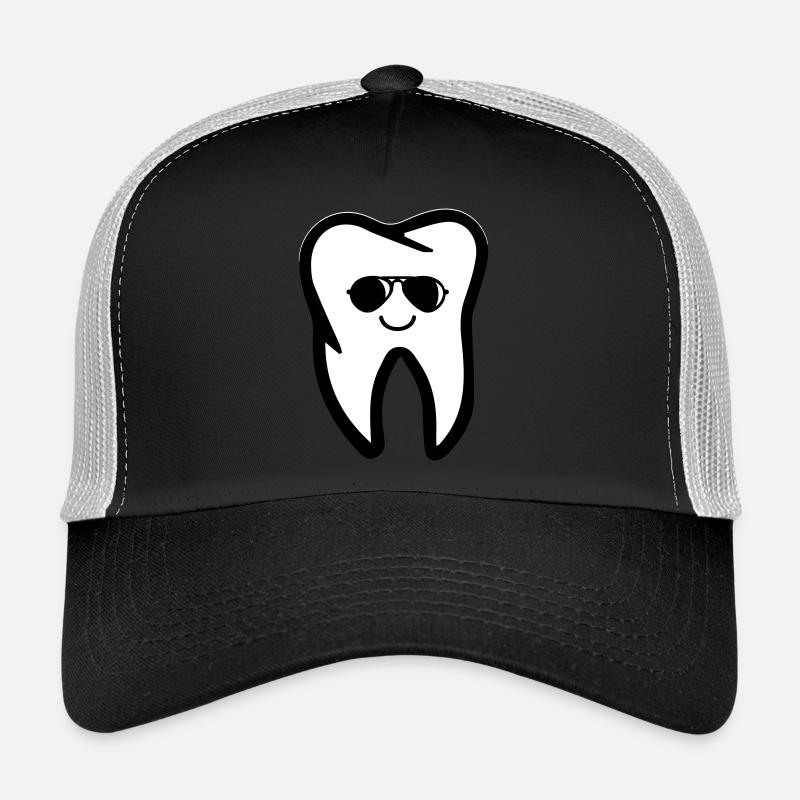 Tooth Sunglasses Trucker Cap