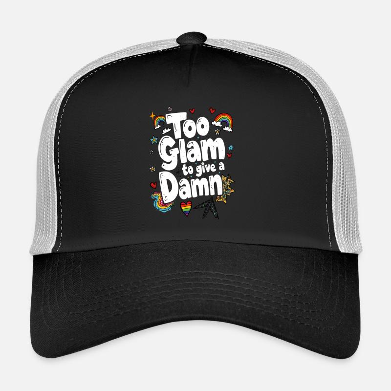 TROP GLAMOUR POUR S’EN SOUCIER Casquette trucker 