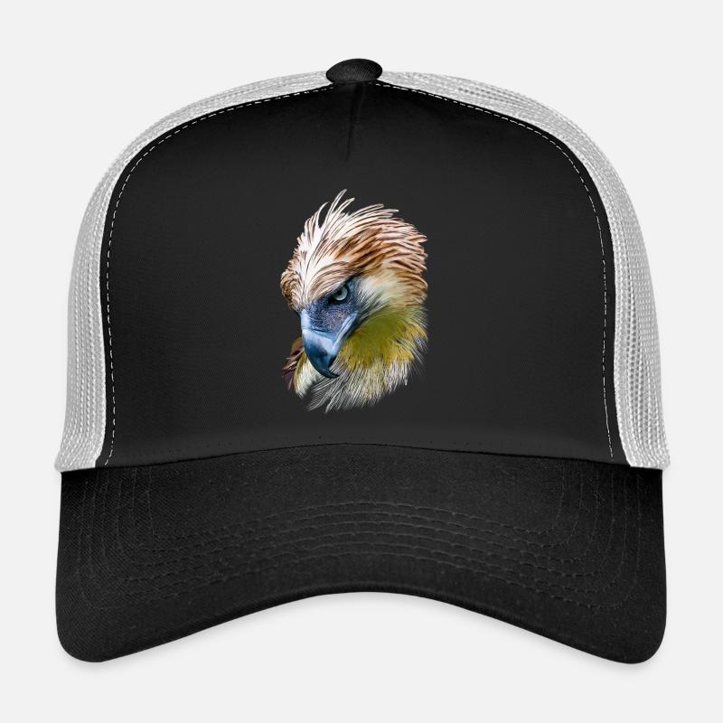 Adler - Trucker Cap - Schwarz/Steingrau