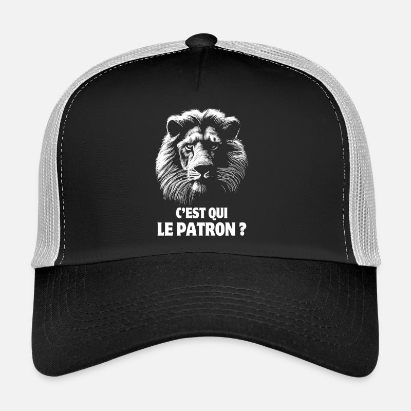 lion, roi de la jungle, patron Casquette trucker 