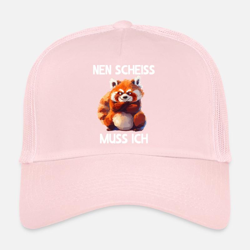 Red Panda Cat Bear Red Panda Nen merde doit Casquette trucker 