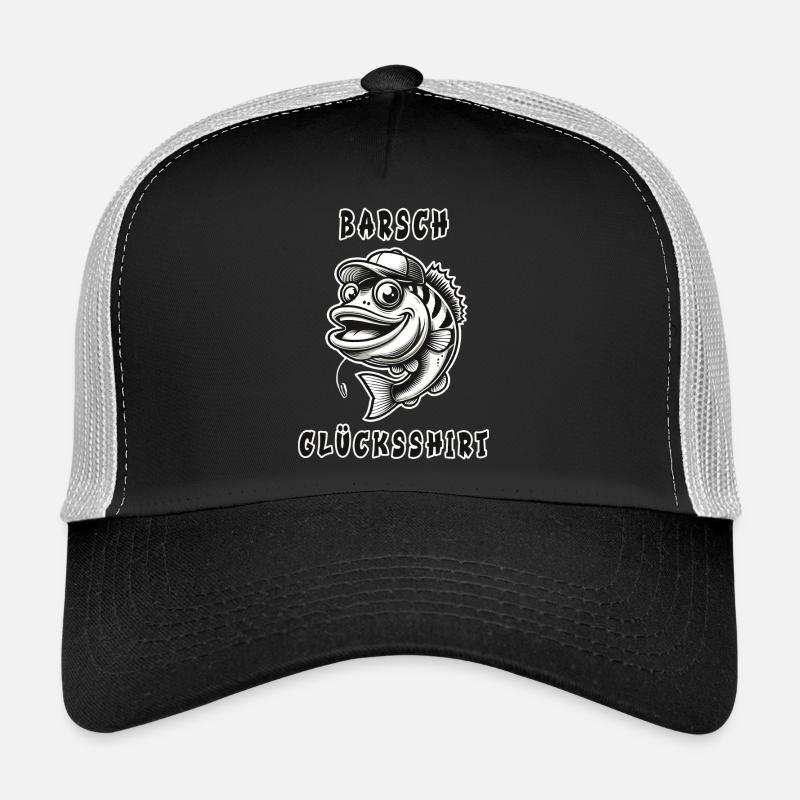 Design de chemise Perch Lucky Casquette trucker 
