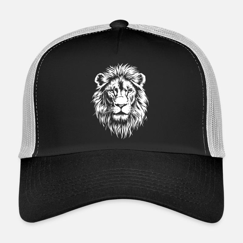 Lion Face Trucker Cap