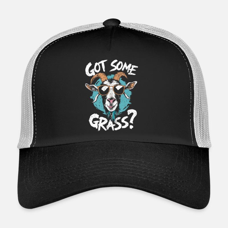 Goat Humor – Avez-vous de l’herbe ? Casquette trucker 