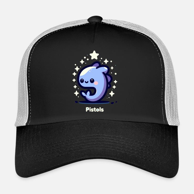 Blue Fairy Tale Creature Trucker Cap