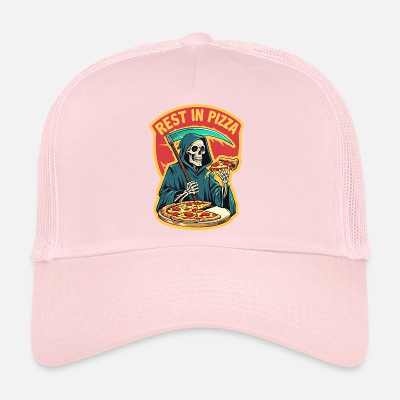 Repos dans la pizza Casquette trucker 