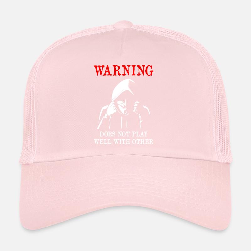 Does Not Play Well With Other Anonymous Trucker Cap