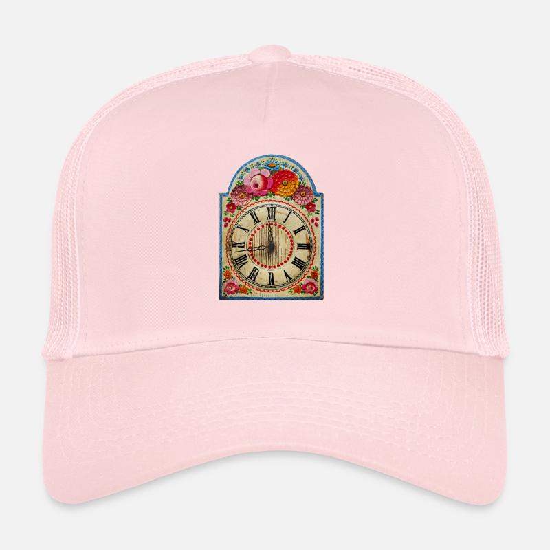 Black Forest Clock Trucker Cap
