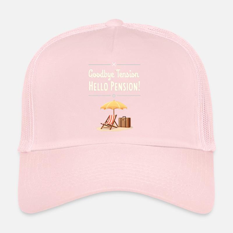 Goodbye Tension, Hello Pension! Trucker Cap
