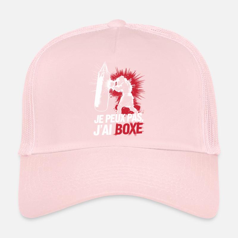 Je peux pas, j'ai boxe Casquette trucker 