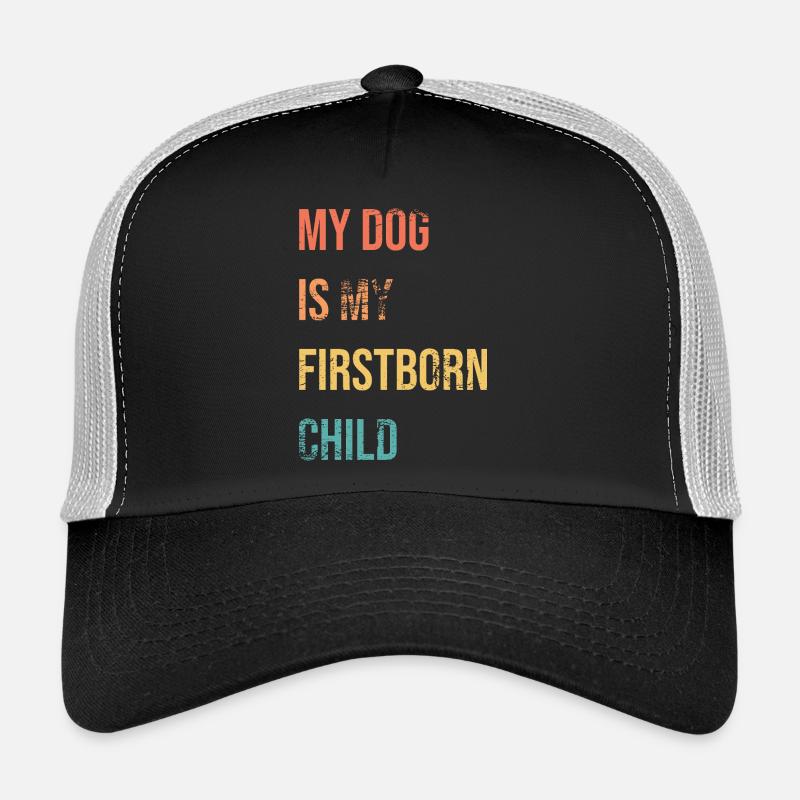 Dog Firstborn - Trucker Cap - Schwarz/Steingrau