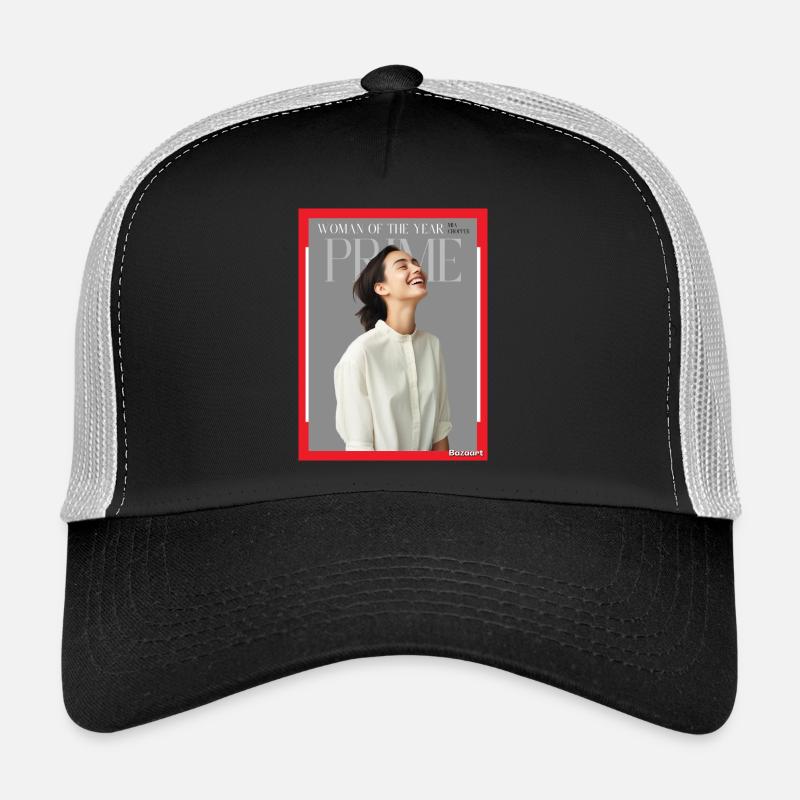 Titelbild eines Magazins Trucker Cap