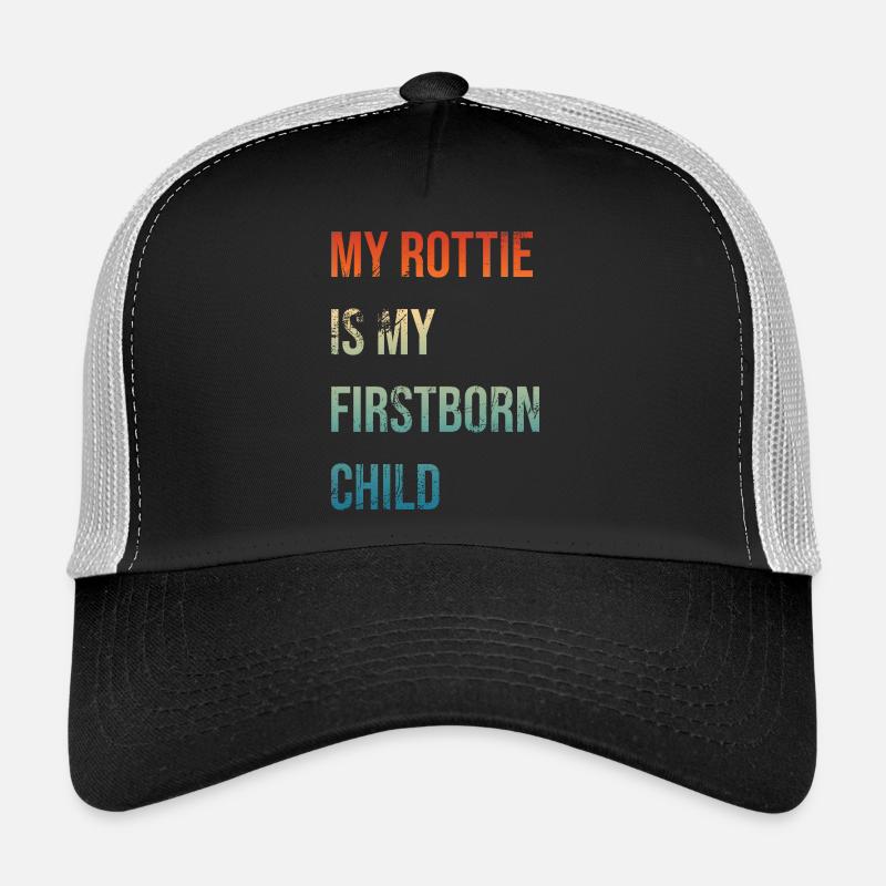 Rottie Firstborn Trucker Cap