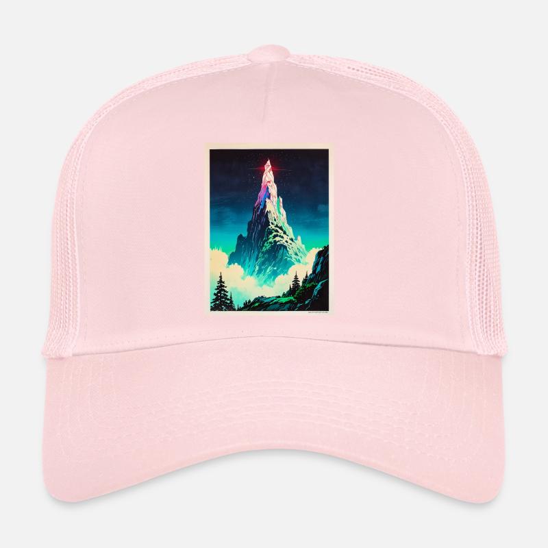 A Beacon Above the Clouds Trucker Cap