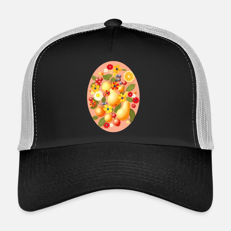 Fiesta mit blühenden Früchten Trucker Cap