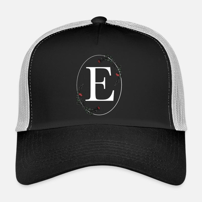 Lettre E Casquette trucker 