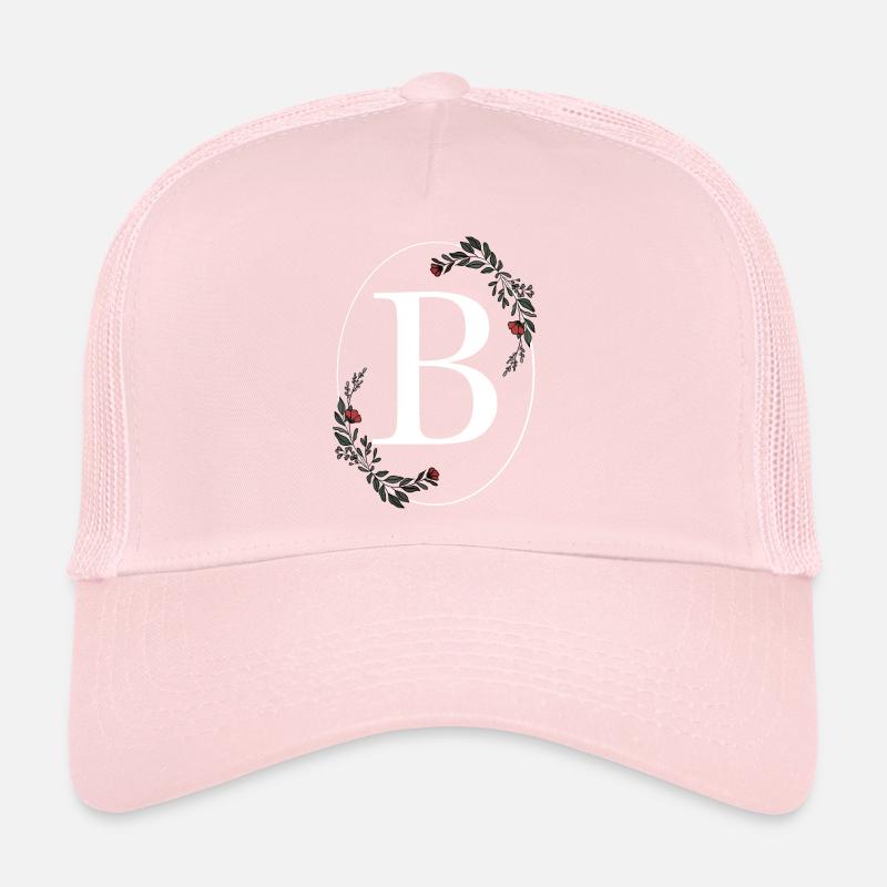 Lettre B Casquette trucker 