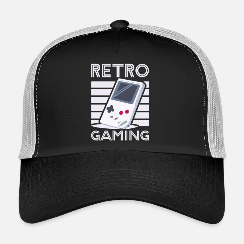 Rétro gaming 1 par Helfspawn Casquette trucker 