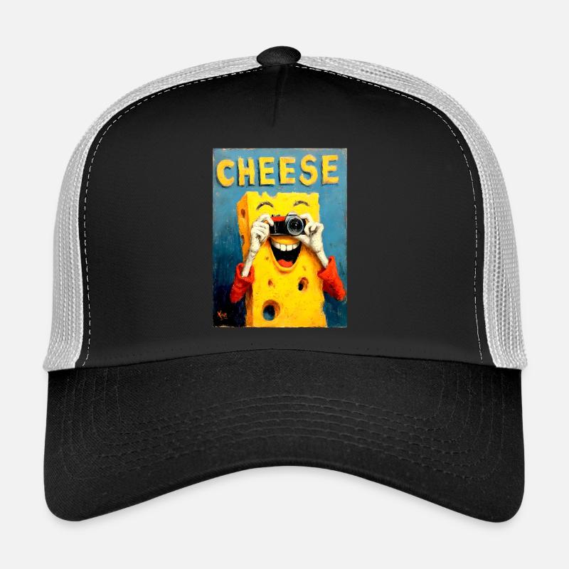 "Cheese" by van Gogh Trucker Cap