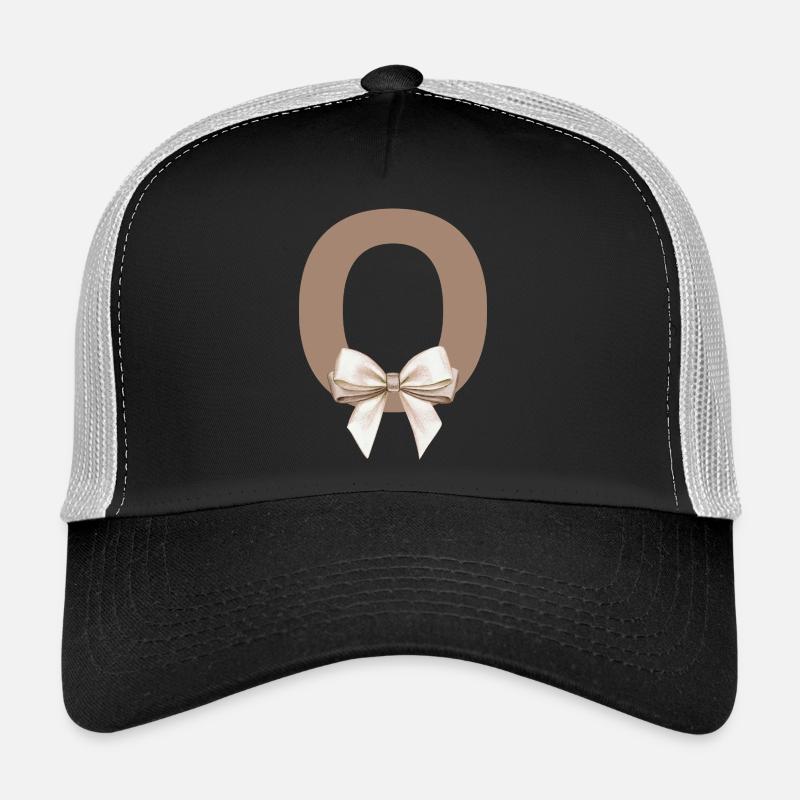 Letter O Knot Trucker Cap
