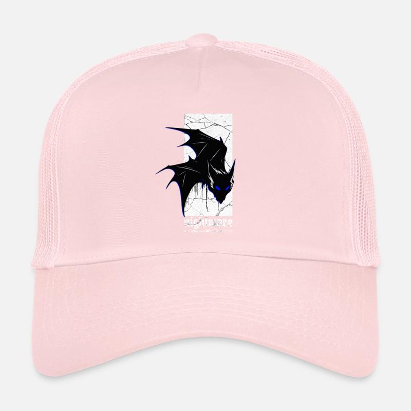 Nightmare Bat – Horreur gothique Vampire Creature Art Casquette trucker 