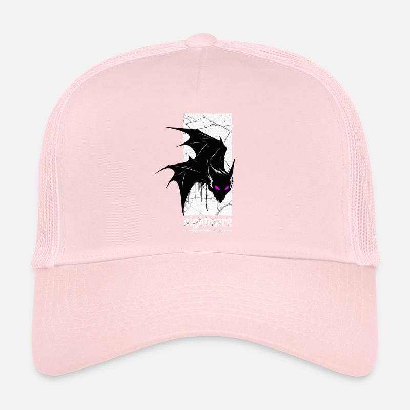 Nightmare Bat – Horreur gothique Vampire Creature Art Casquette trucker 
