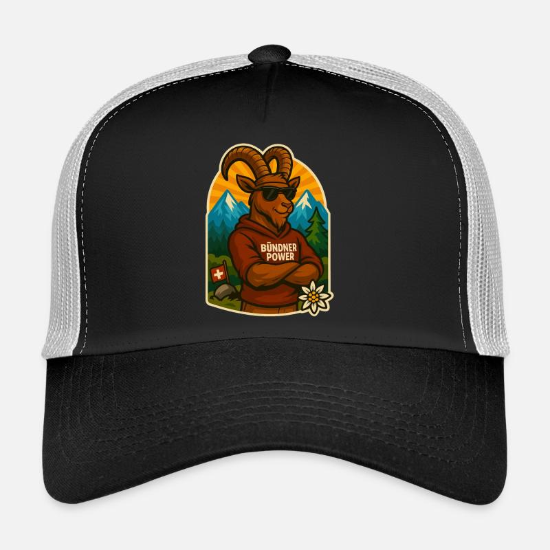 Puissance des Grisons Casquette trucker 